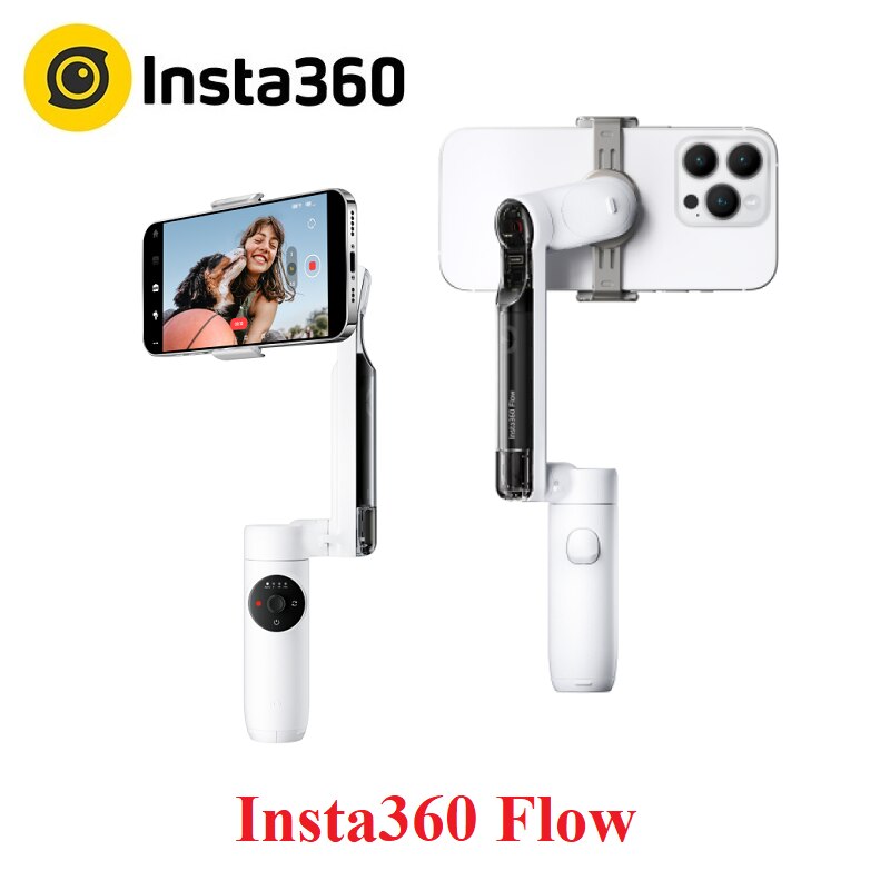 Insta360 Flow - AI  Ʈ  ޴ , ڵ  ȭ , ȵ̵  3  ȭ